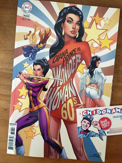 Comic - Wonder Woman #750 Scott Campbell Variant Sexy
