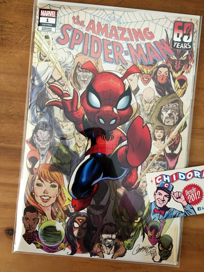 Comic Set - Amazing Spider-man #1 Scott Campbell Spiderverse