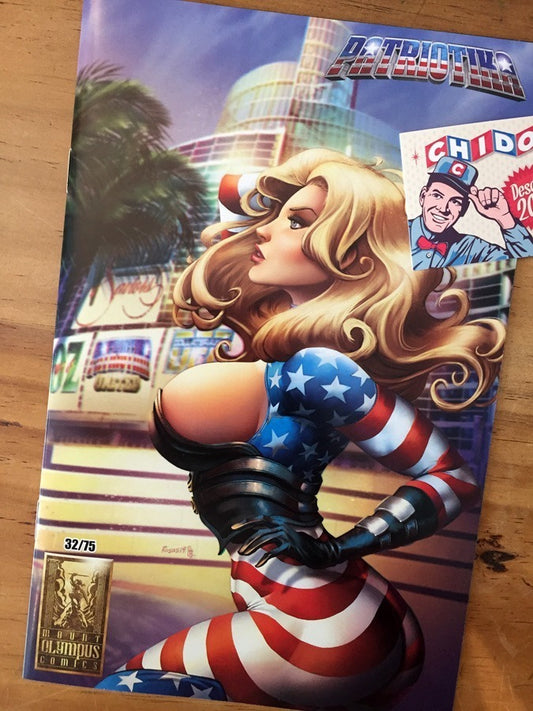 Comic - Patriotika #1 Rosas Comic Con Variant Sexy