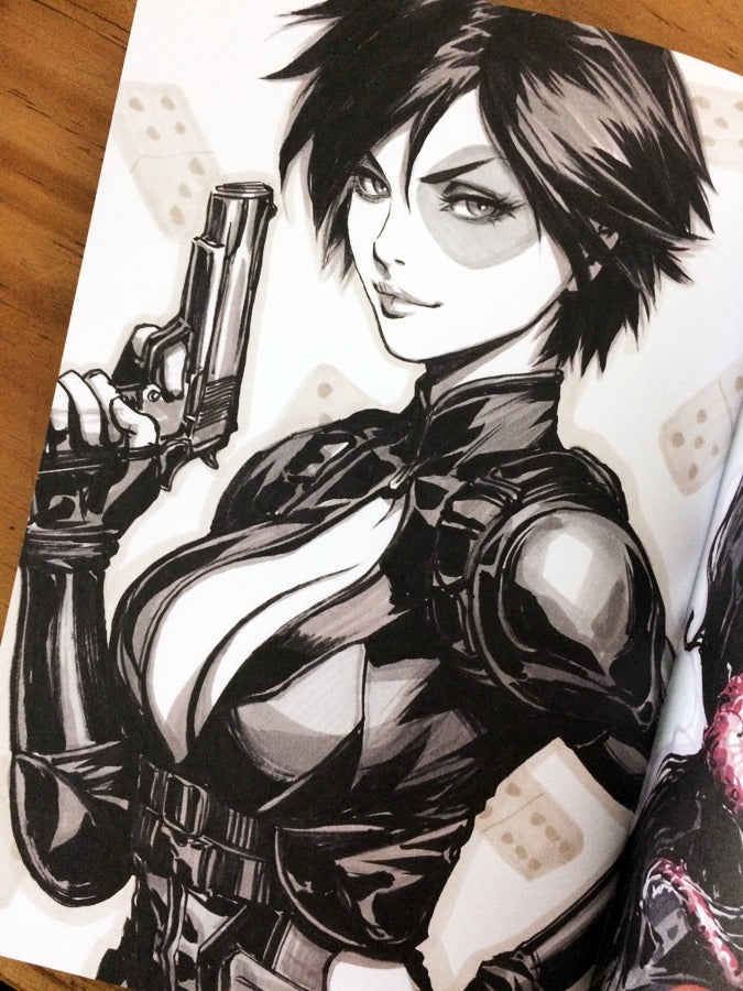 Sketchbook - Superbelle Vol. 5 Artgerm Firmado Venom