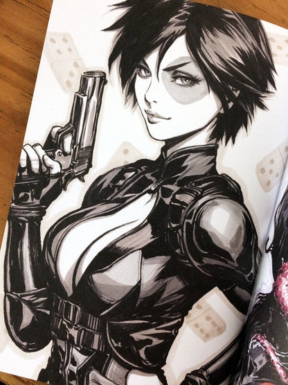 Sketchbook - Superbelle Vol. 5 Artgerm Firmado Venom