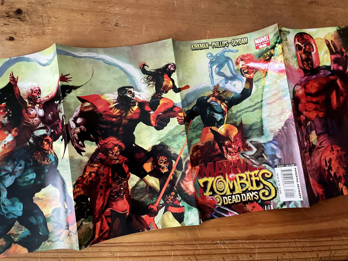 Comic - Marvel Zombies Dead Days #1 X-men Jim Lee Tributo
