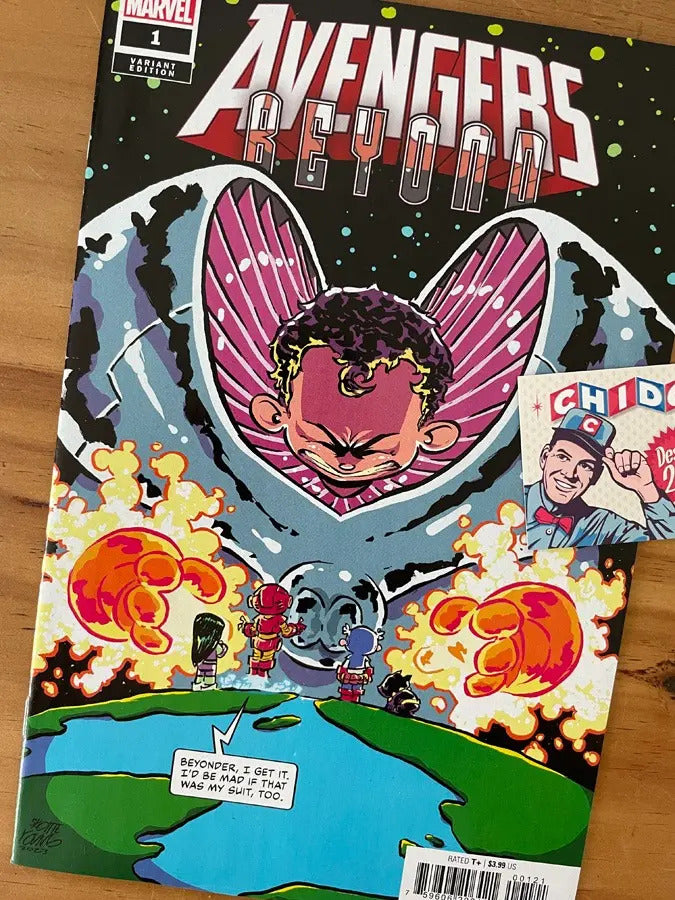 Comic - Avengers Beyond #1 Skottie Young Baby Variant