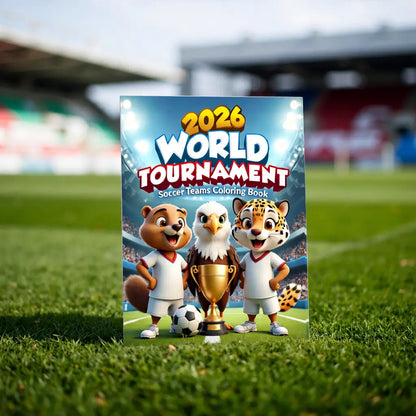 2 Libros Para Colorear Mundial Fútbol Album México 2026 Fifa