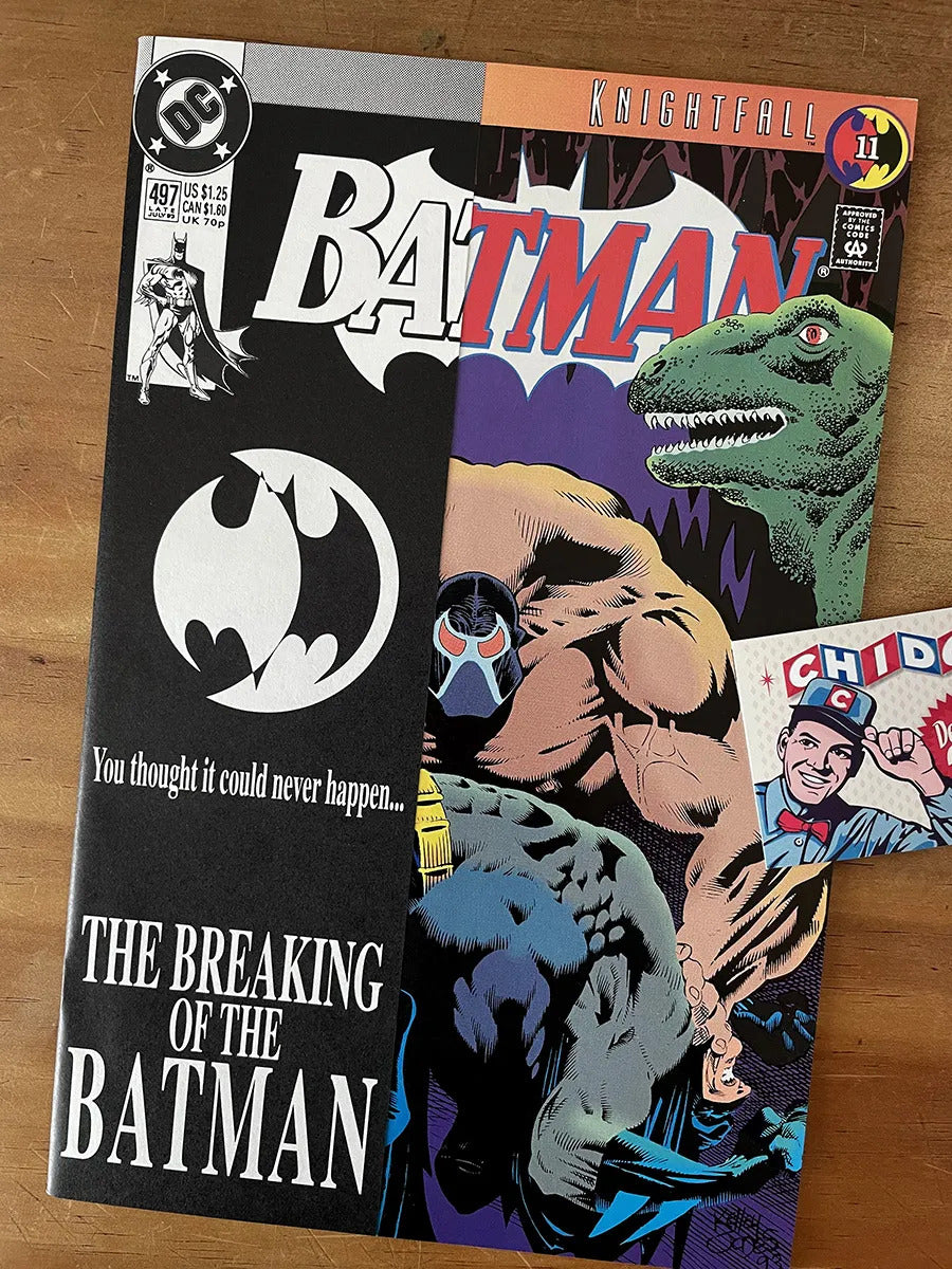 Comic - Batman #497 Knightfall Bane