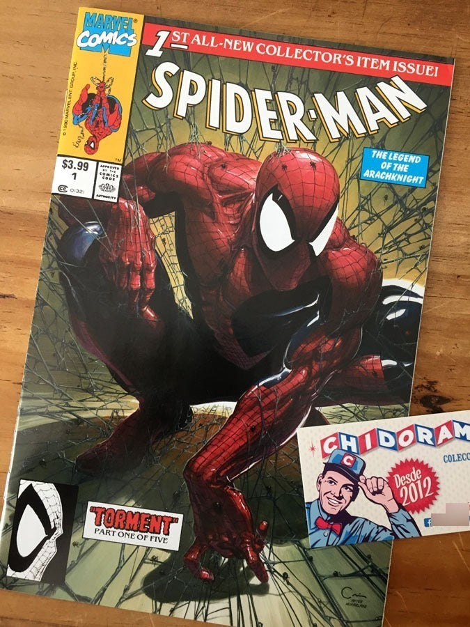 Comic - Spider-man #1 Torment Mcfarlane Crain Tormento