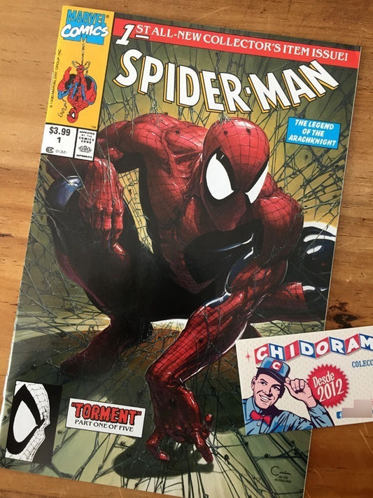 Comic - Spider-man #1 Torment Mcfarlane Crain Tormento