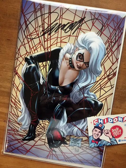 Comic - Black Cat 1 Cover A Torment Campbell Sexy Virgin Coa