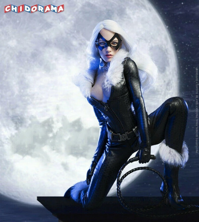 Black Cat 1/6 Very Cool Figura En Mano!