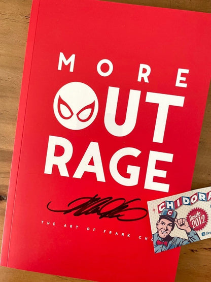 Sketchbook - More Outrage Frank Cho Firmado Exclusivo Sdcc