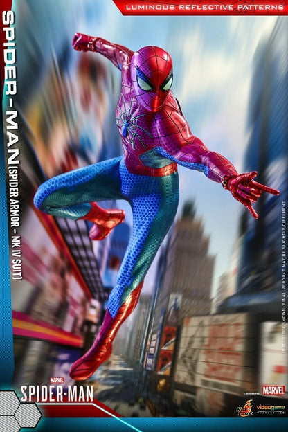 Spider-man Armor Suit Hot Toys Nuevo Mk Iv