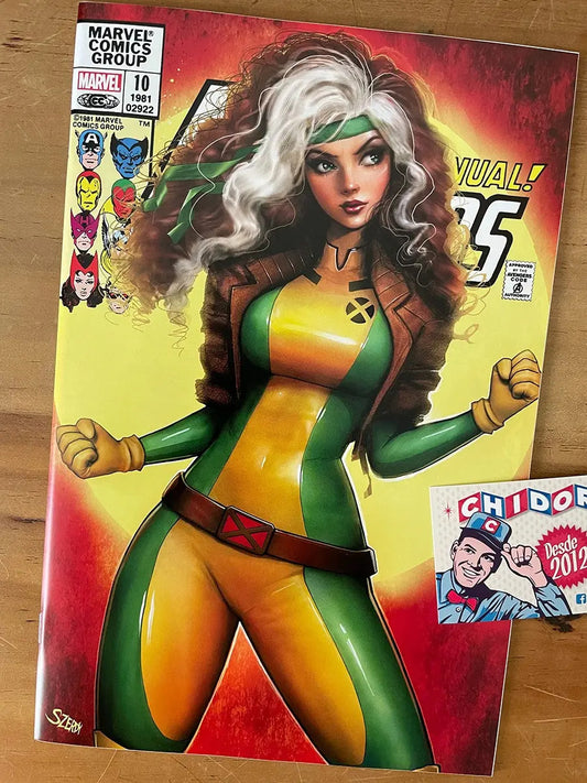 Comic - Avengers Annual #10 Rogue Szerdy Sexy Variant