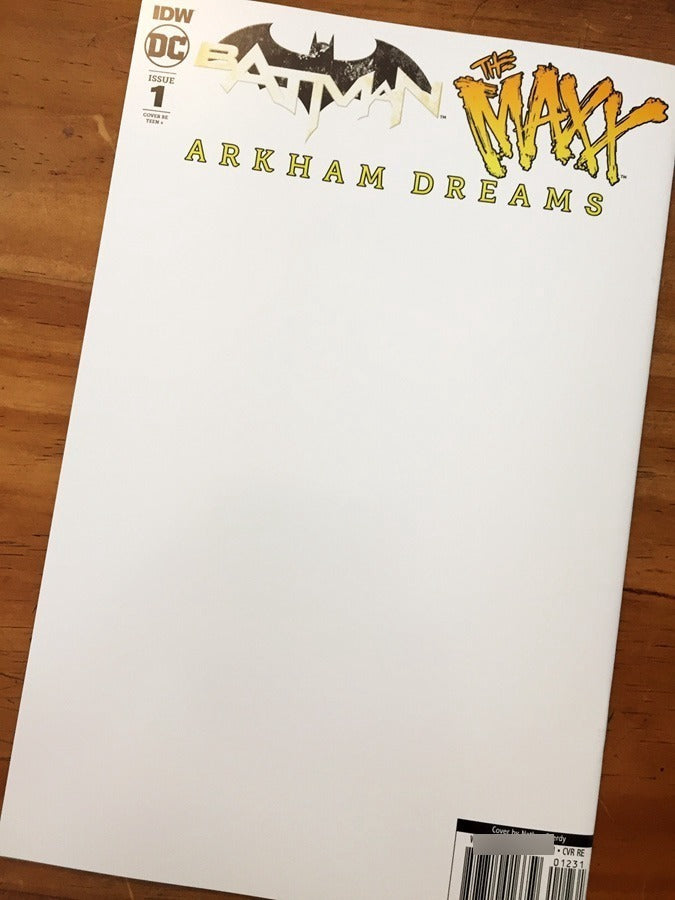 Comic - Batman Maxx Arkham Dreams 1 Szerdy Variant