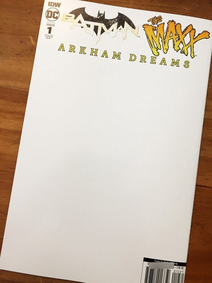 Comic - Batman Maxx Arkham Dreams 1 Szerdy Variant