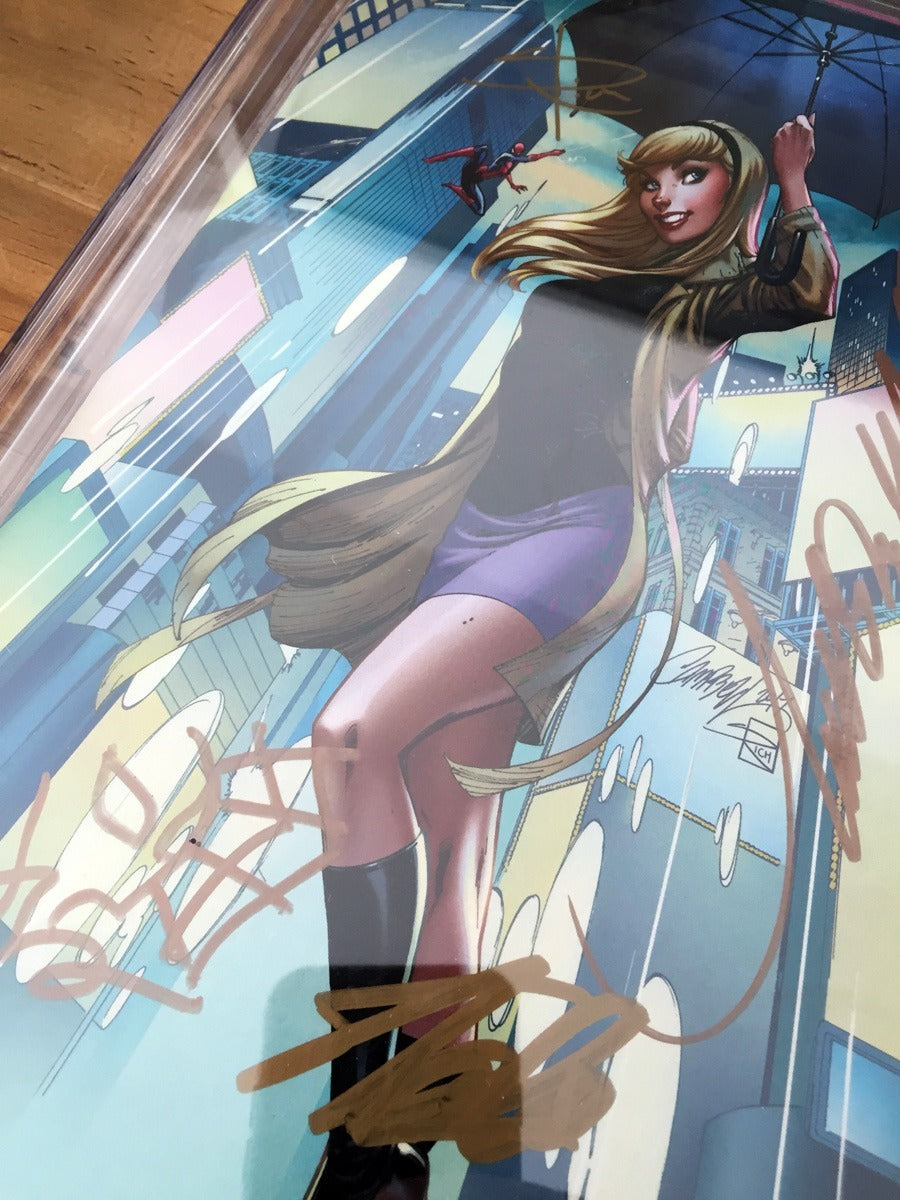 Comic Cgc - Spider-gwen #24 Scott Campbell Stan Lee Firmado