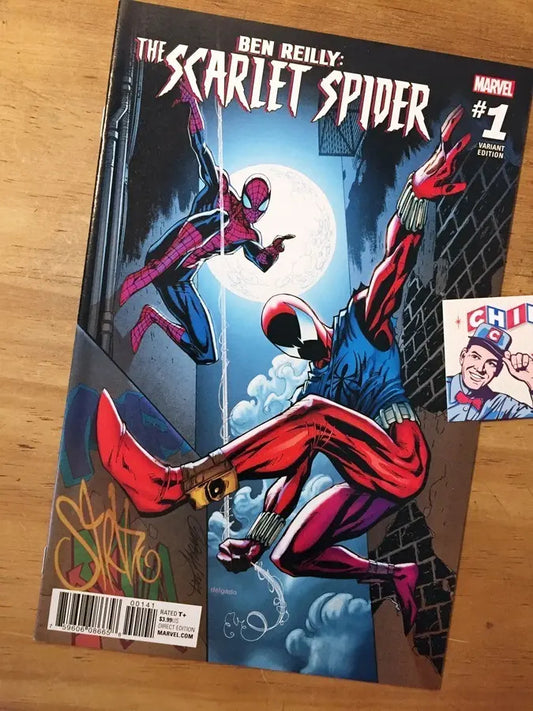 Comic - Ben Reilly Scarlet Spider #1 Campbell Spider-man
