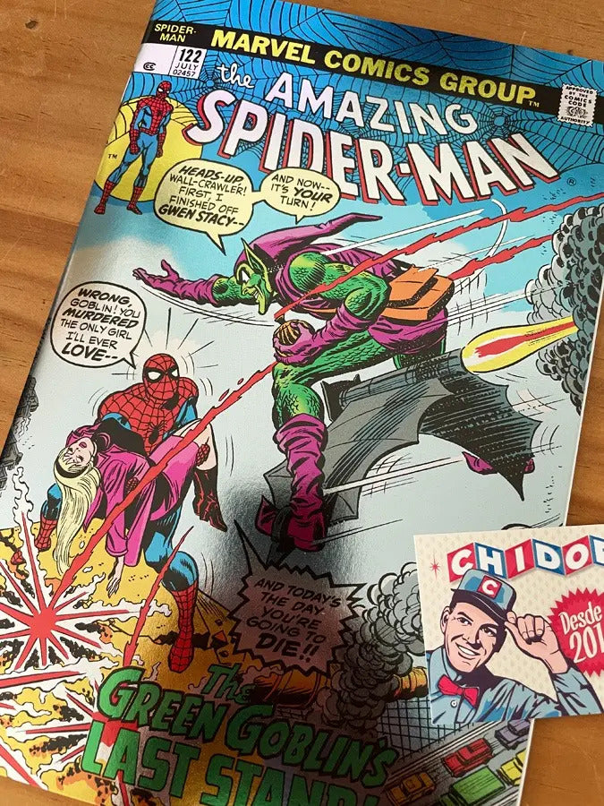 Comic - Amazing Spider-man #122 Foil Green Goblin Romita