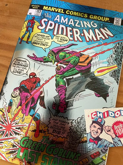 Comic - Amazing Spider-man #122 Foil Green Goblin Romita