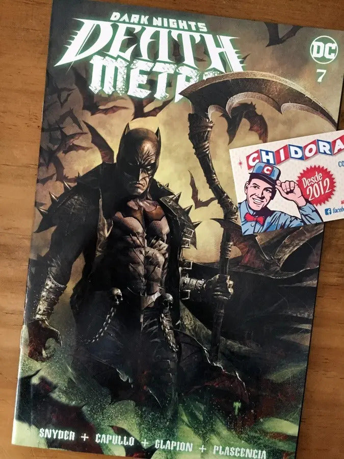 Comic Batman Dark Nights Death Metal Mastrazzo Scott Snyder