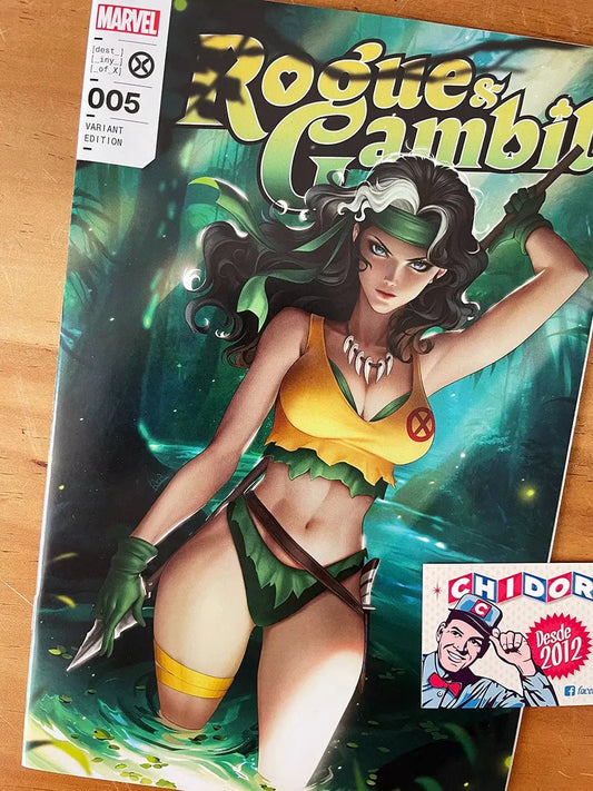 Comic - Rogue & Gambit #5 Trade Sexy R1c0 X-men