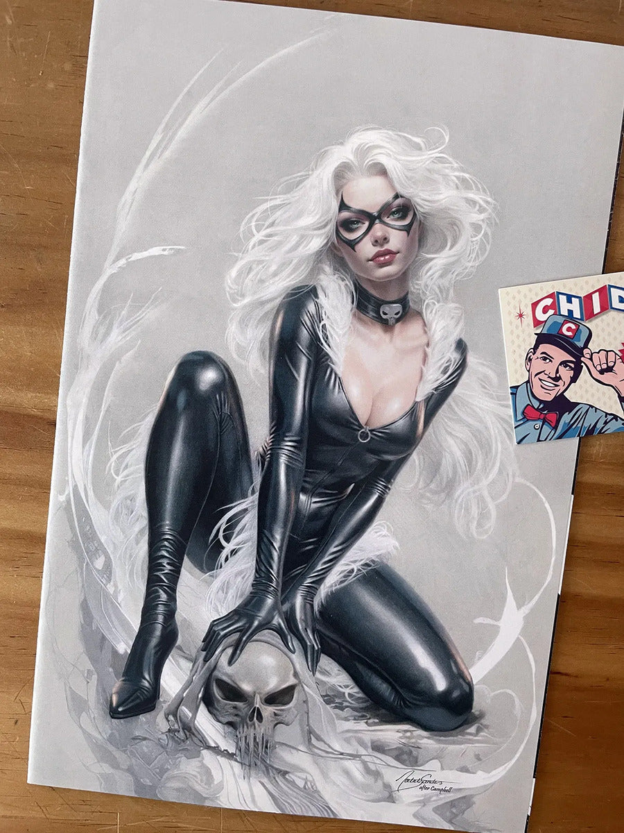 Comic - Black Cat #11 Sanders Punisher Campbell Virgin Sdcc