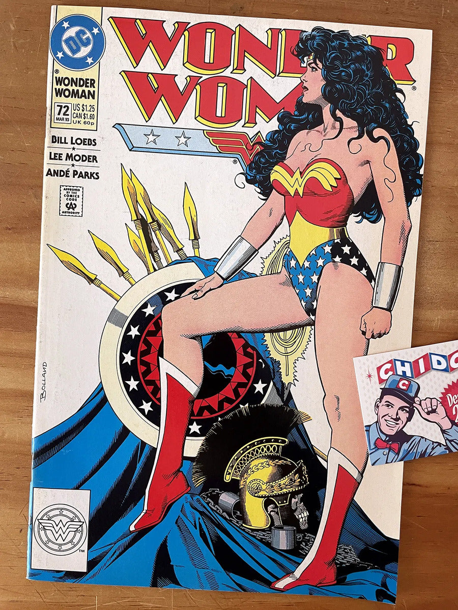 Comic - Wonder Woman #72 Brian Bolland