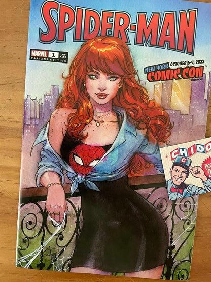 Comic - Spider-man #1 Sabine Rich Mary Jane Nycc 2022