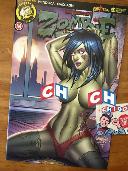 Comic - Zombie Tramp #53 Comicxposure Varese Naughty Variant