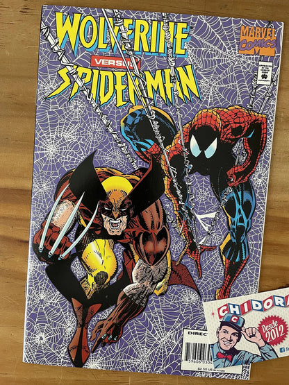 Comic - Wolverine Vs Spider-man #1 Erik Larsen