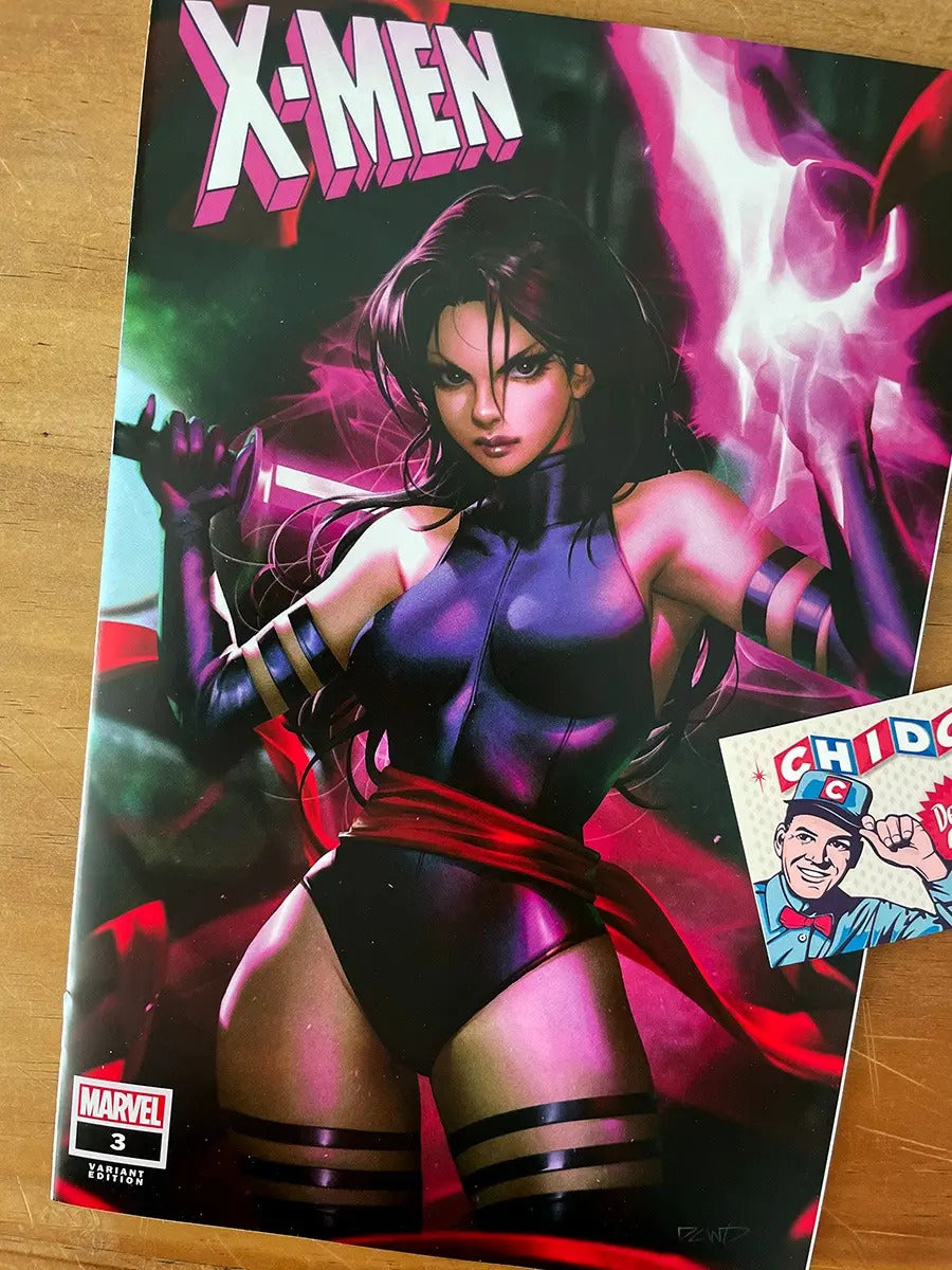 Comic - X-men #3 Derrick Chew Psylocke Variant