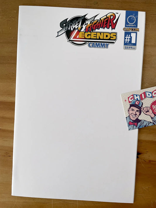 Comic - Street Fighter Legends Cammy #1 Blank Variant