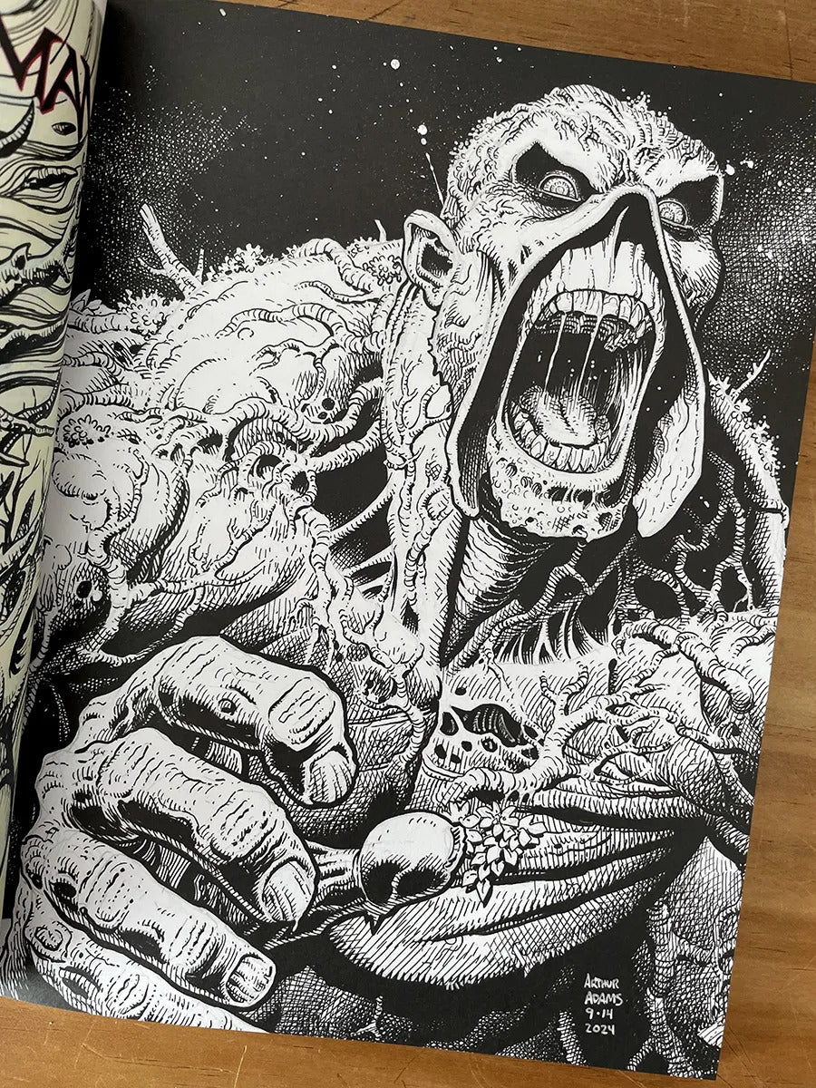 Sketchbook - Arthur Adams 2025 Sketchbook Dc Marvel