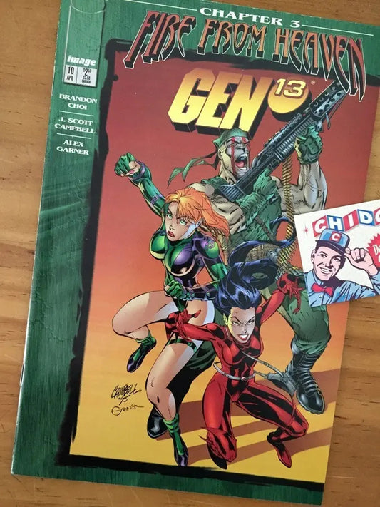 Comic Lote - Gen 13 Scott Campbell En Inglés Scott Williams
