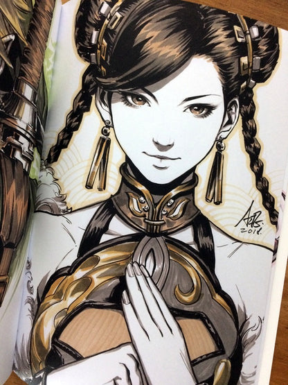 Sketchbook - Superbelle Vol. 5 Artgerm Firmado Venom