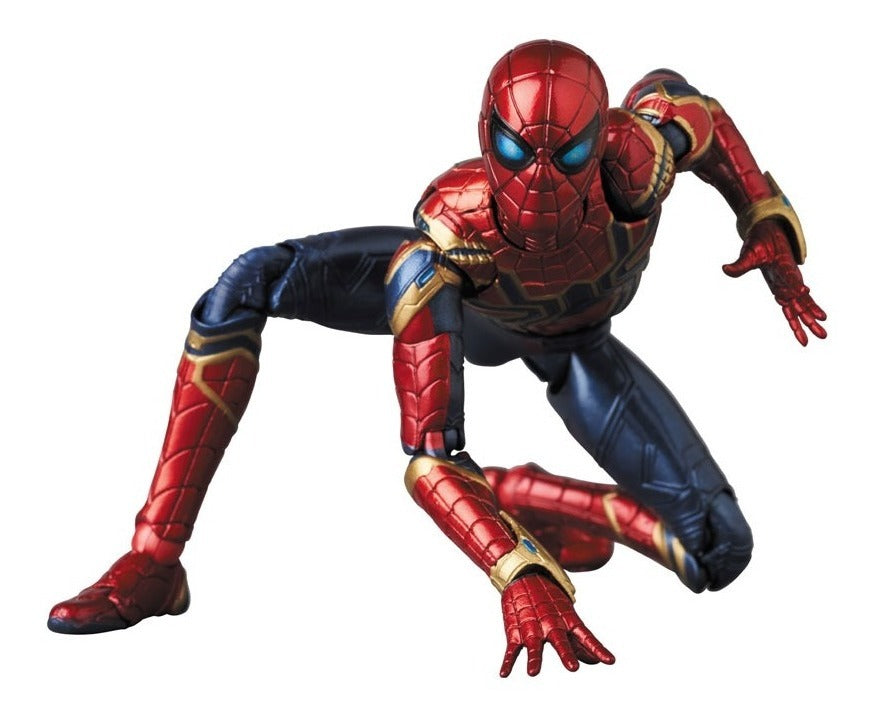 Figura - Iron Spider Endgame Version Mafex Auténtico Avenger