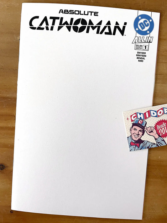 Comic - Absolute Catwoman #1 Blank Variant