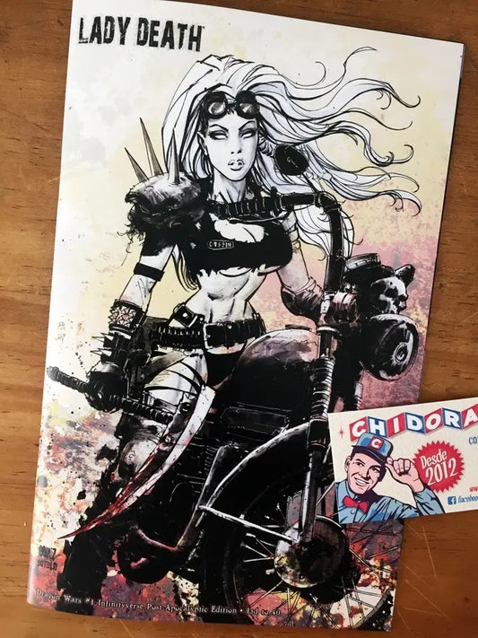 Comic - Lady Death Dragon Wars Post Apocalyptic Edition