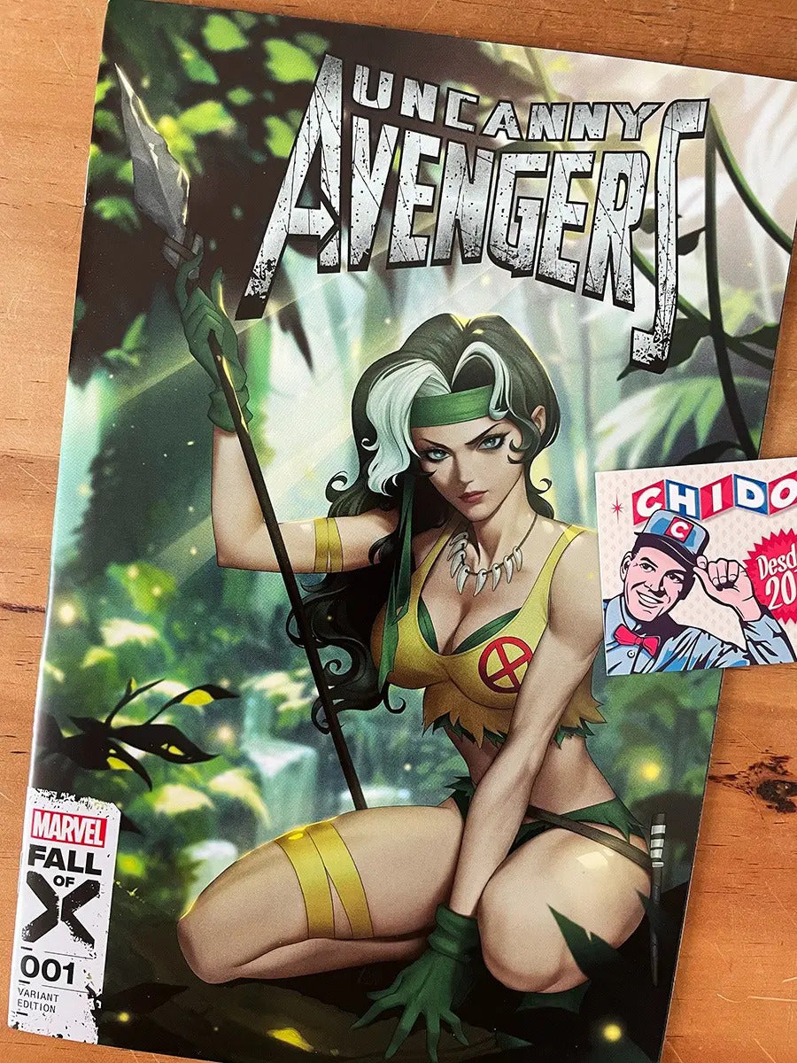 Comic - Uncanny Avengers #1 Trade Sexy R1c0 X-men Rogue