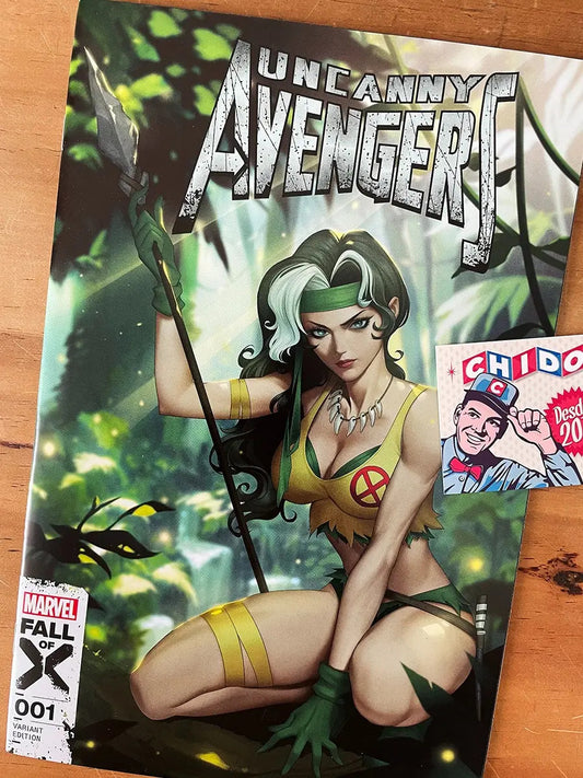 Comic - Uncanny Avengers #1 Trade Sexy R1c0 X-men Rogue