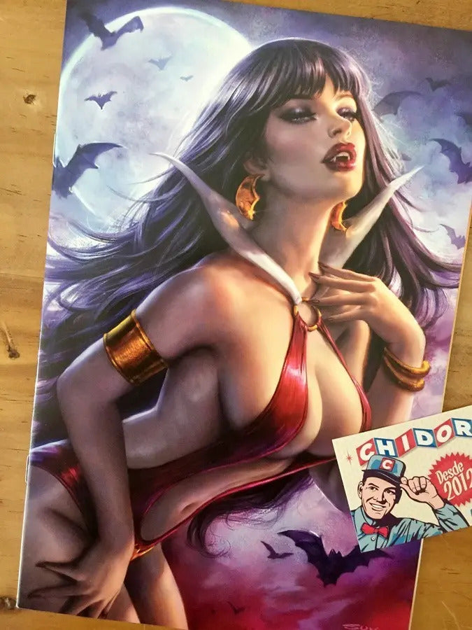 Comic - Vampirella #21 Sexy Khamunaki Virgin