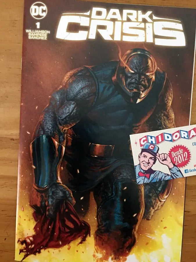Comic - Dark Crisis #1 Superman Darkseid Infinite Dell'otto