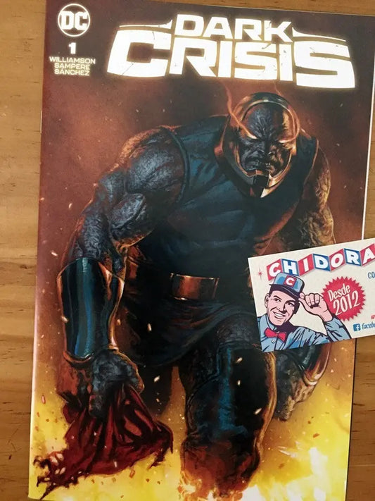 Comic - Dark Crisis #1 Superman Darkseid Infinite Dell'otto