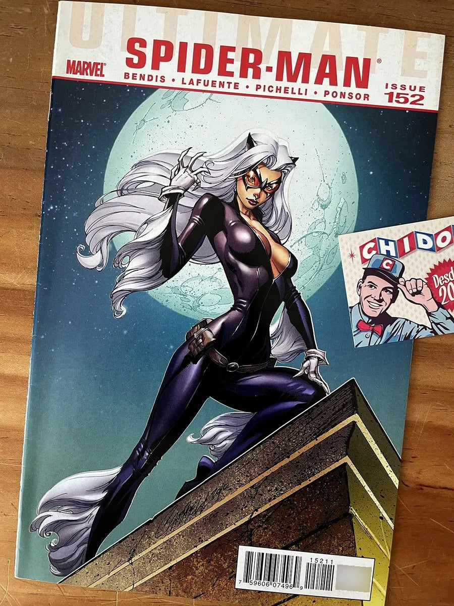 Comic - Ultimate Spider-man #152 Black Cat Scott Campbell