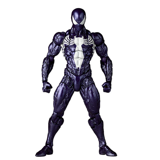 Symbiote Spider-Man Purple Version - Revoltech Amazing Yamaguchi - Kaiyodo